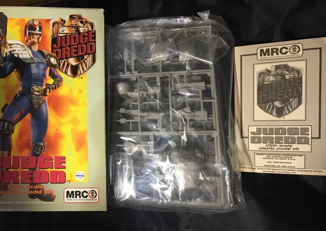 絶版レア　1／9 JUDGE DREDD＆ABC ウォーロボット　２体セット