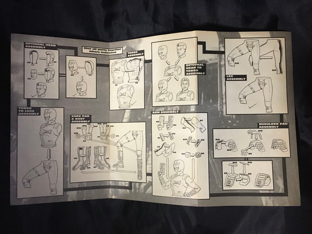 絶版レア　1／9 JUDGE DREDD＆ABC ウォーロボット　２体セット