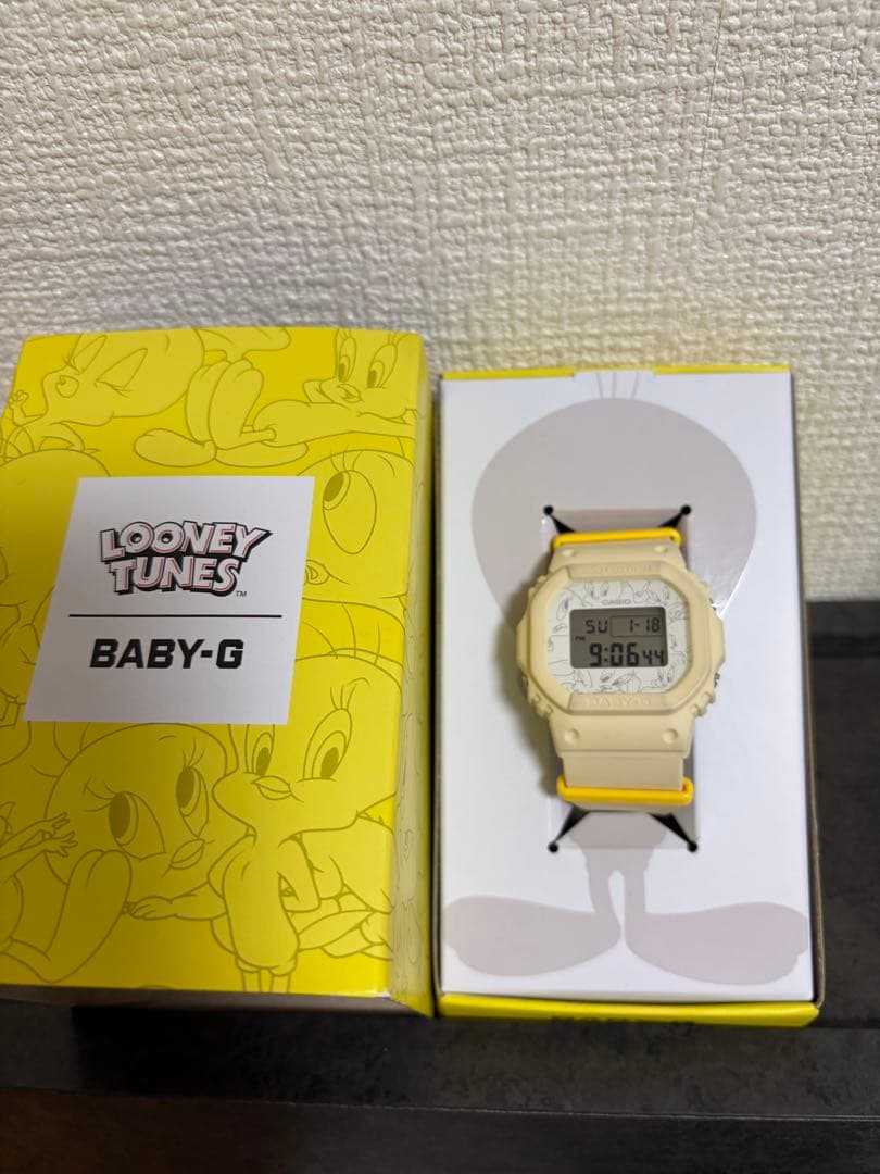 LOONEY TUNES BABY-G イエロー