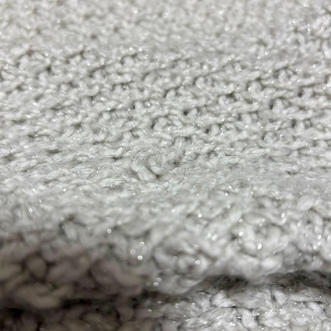 マメクロゴウチ かしゆかさん着用 ラメツイードニット 2 2019AW 希少