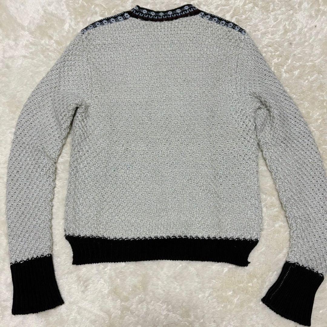 マメクロゴウチ かしゆかさん着用 ラメツイードニット 2 2019AW 希少