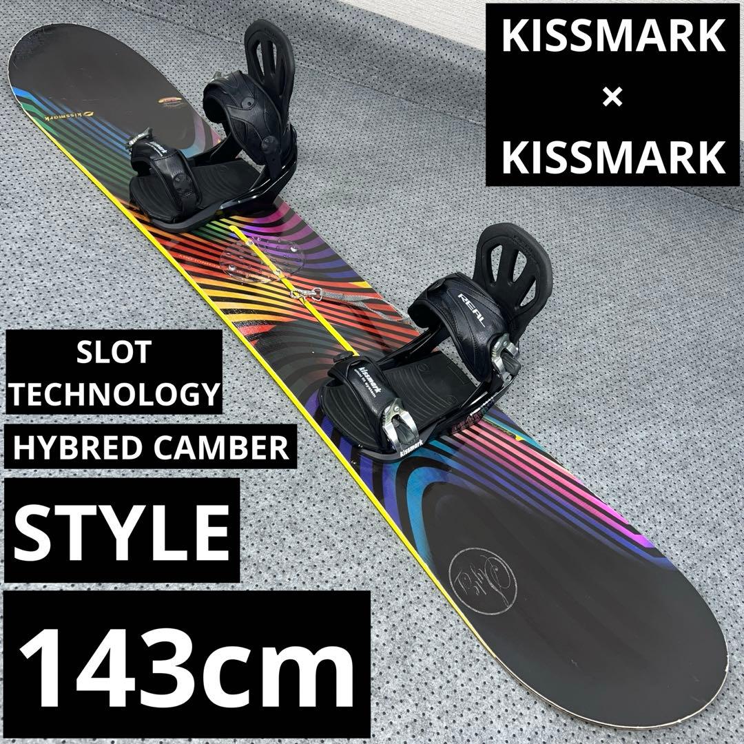 数回使用 KISSMARK SLOT STYLE 140cm＋REAL S/M - メルカリ