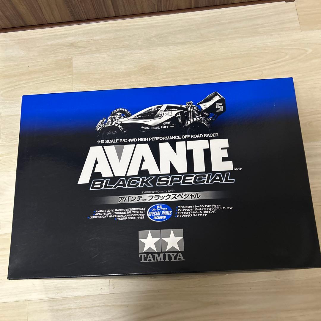お値下　TAMIYA AVANTE BLACK SPECIAL 1/10