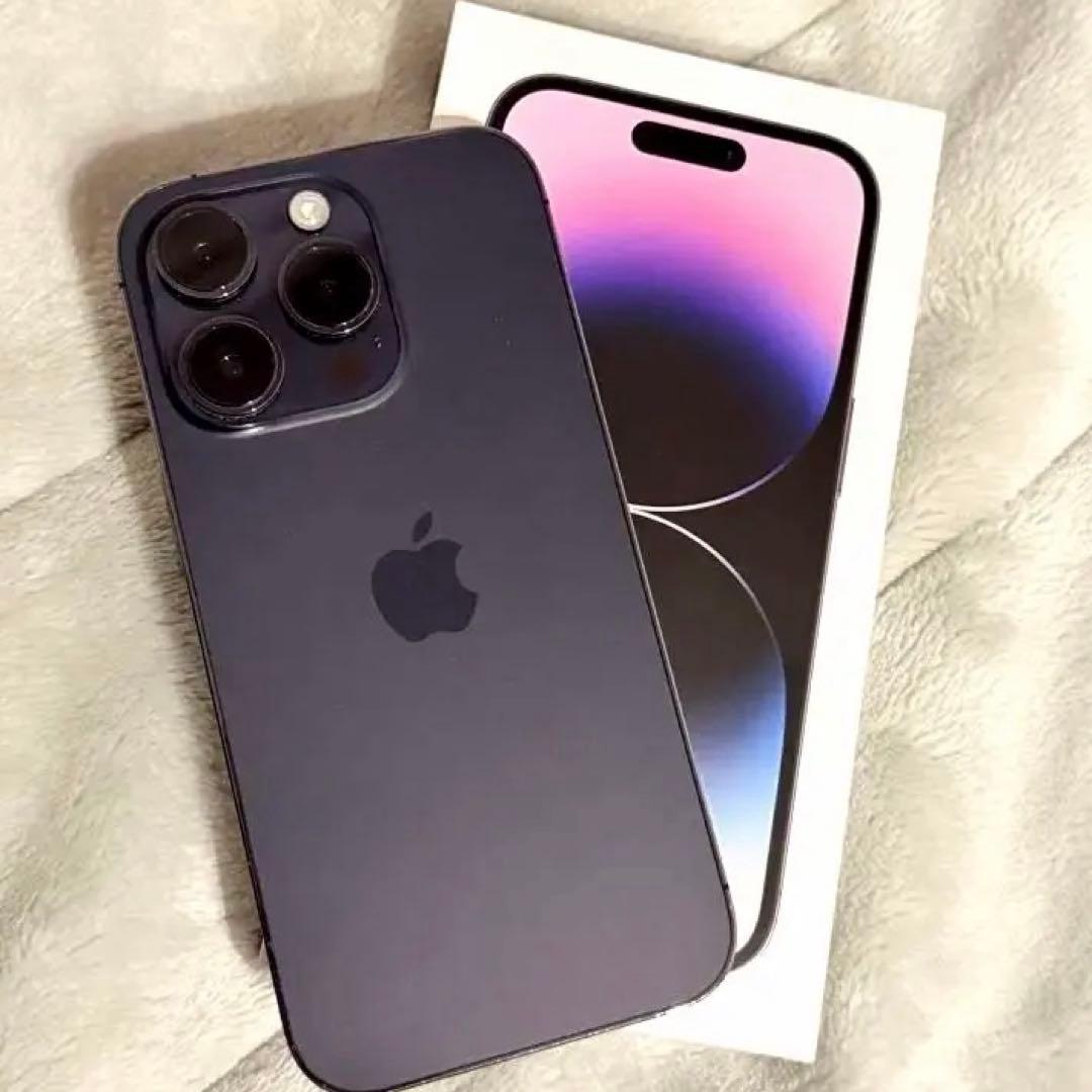 Apple iPhone 14 Pro ディープパープル 本体 256gb iPhone 14 Pro Max 1TB - ディープパープル（SIMフリー）[整備済製品