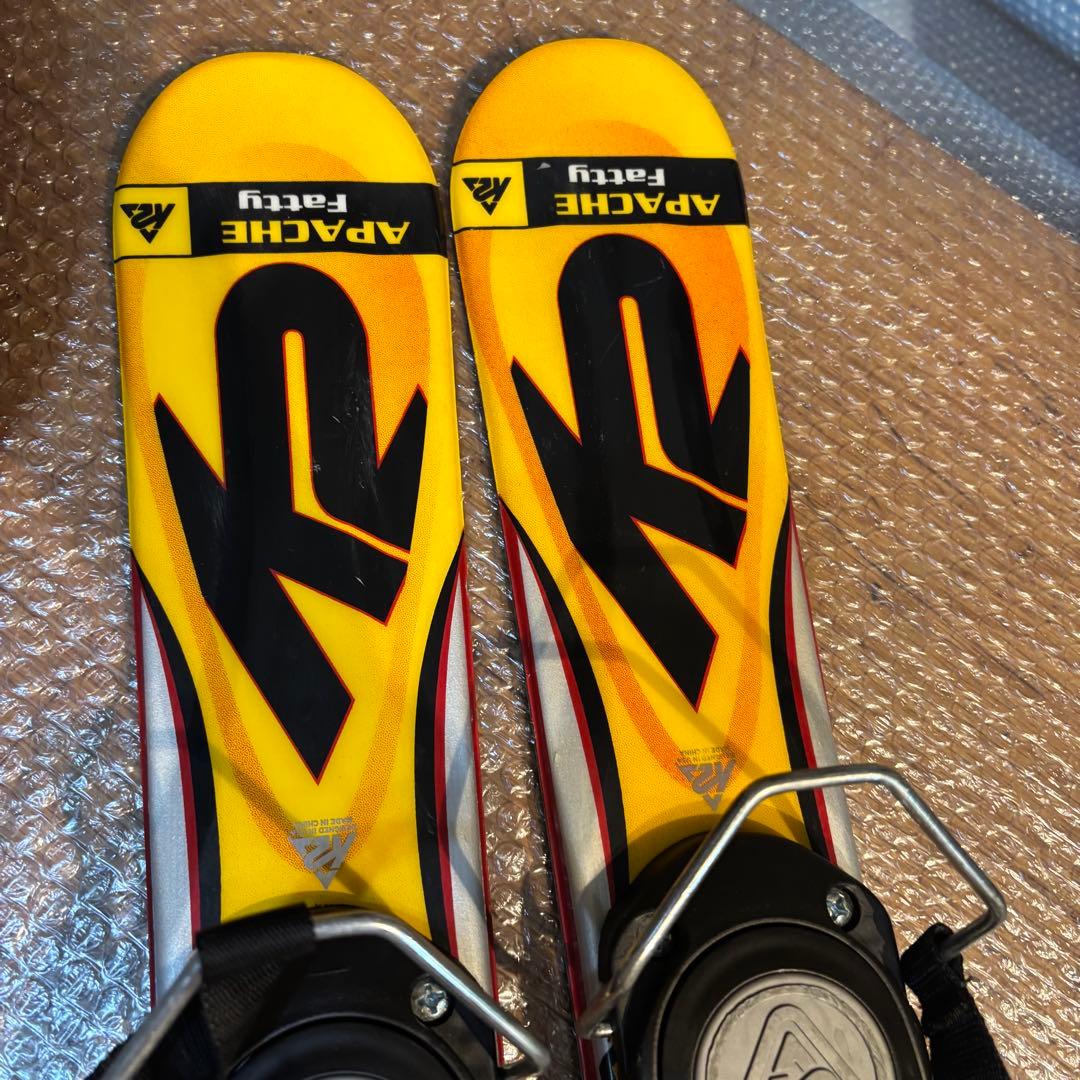 メンズ ショートスキー ファンスキーセット K2 27〜27.5cm サロモン