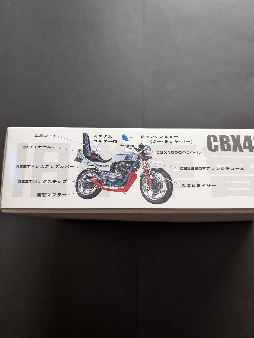 未開封 未組立　旧単車會 ときめきサーティー CBX400F 俺のマシン 族車