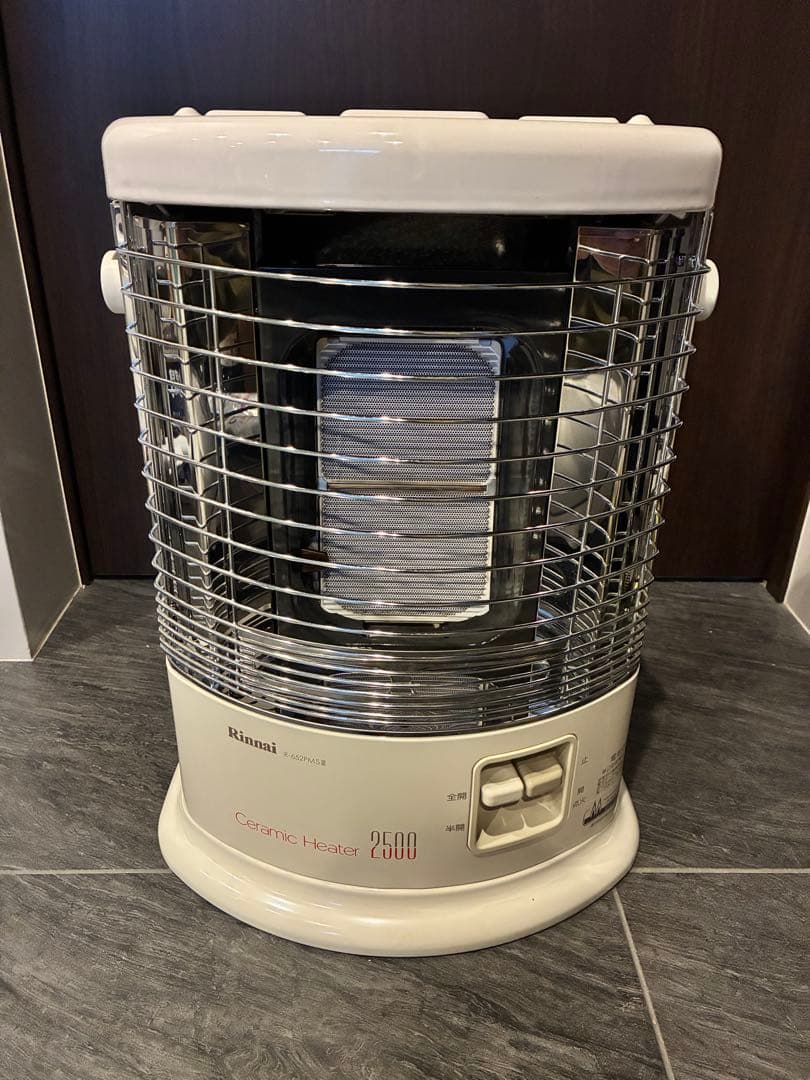 ぼり　リンナイ ガスファンヒーター　R-652PMSⅢ-402 リンナイ ガスファンヒーター R-652PMSⅢ-402 都市ガス用 - メルカリ