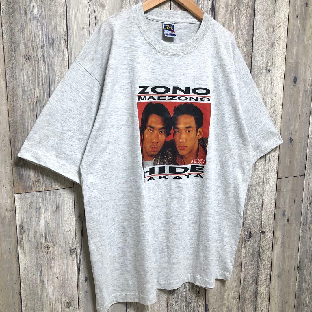 激レア】日清 ラ王 前園真聖 中田英寿 Tシャツ ヴィンテージ 当時物