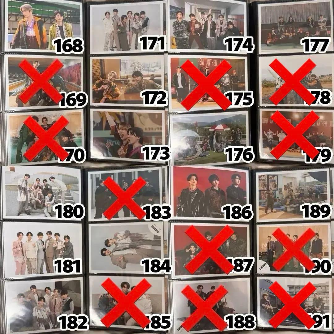 SixTONES 集合 混合 公式写真 2020〜2024