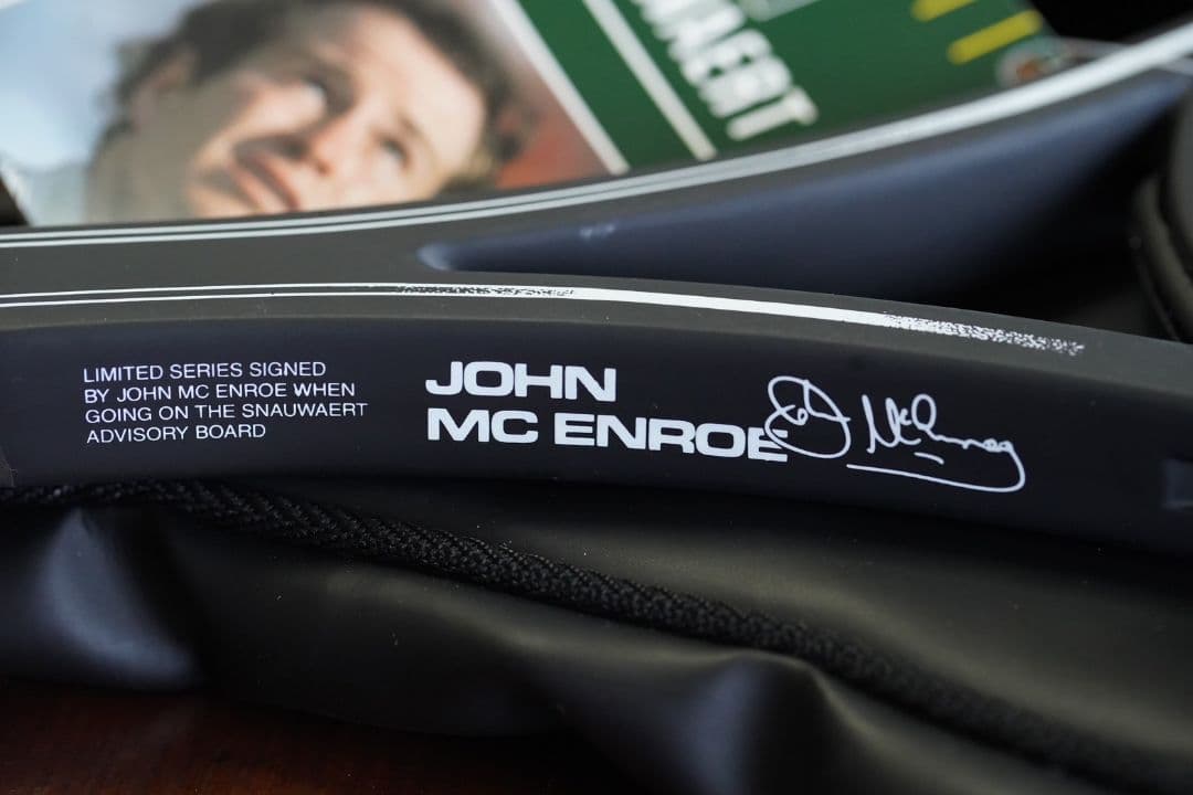 新品/未使用］SNAUWAERT JHON MCENROE テニスラケット - メルカリ