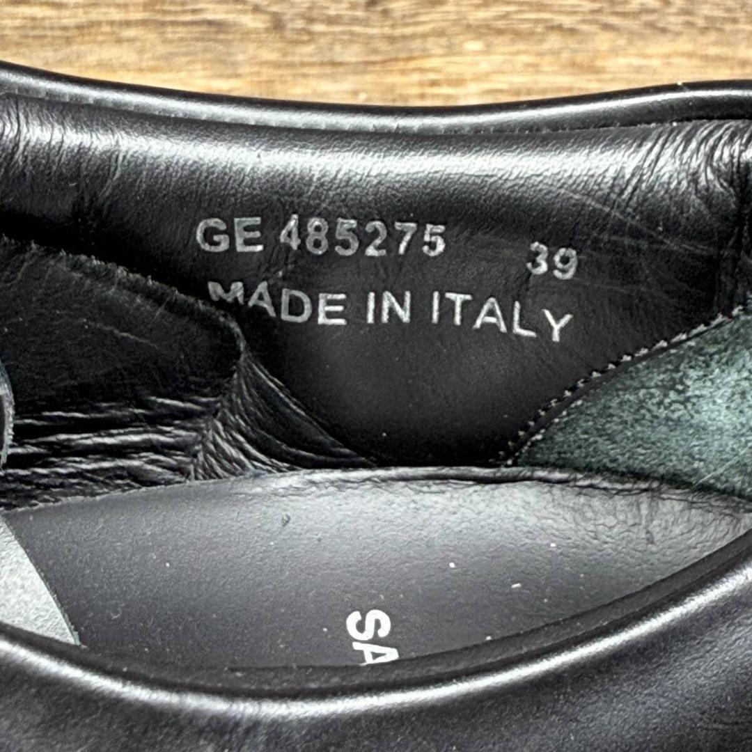 美品◆SAINT LAURENT◆サンローラン 24.5cm レザースニーカー