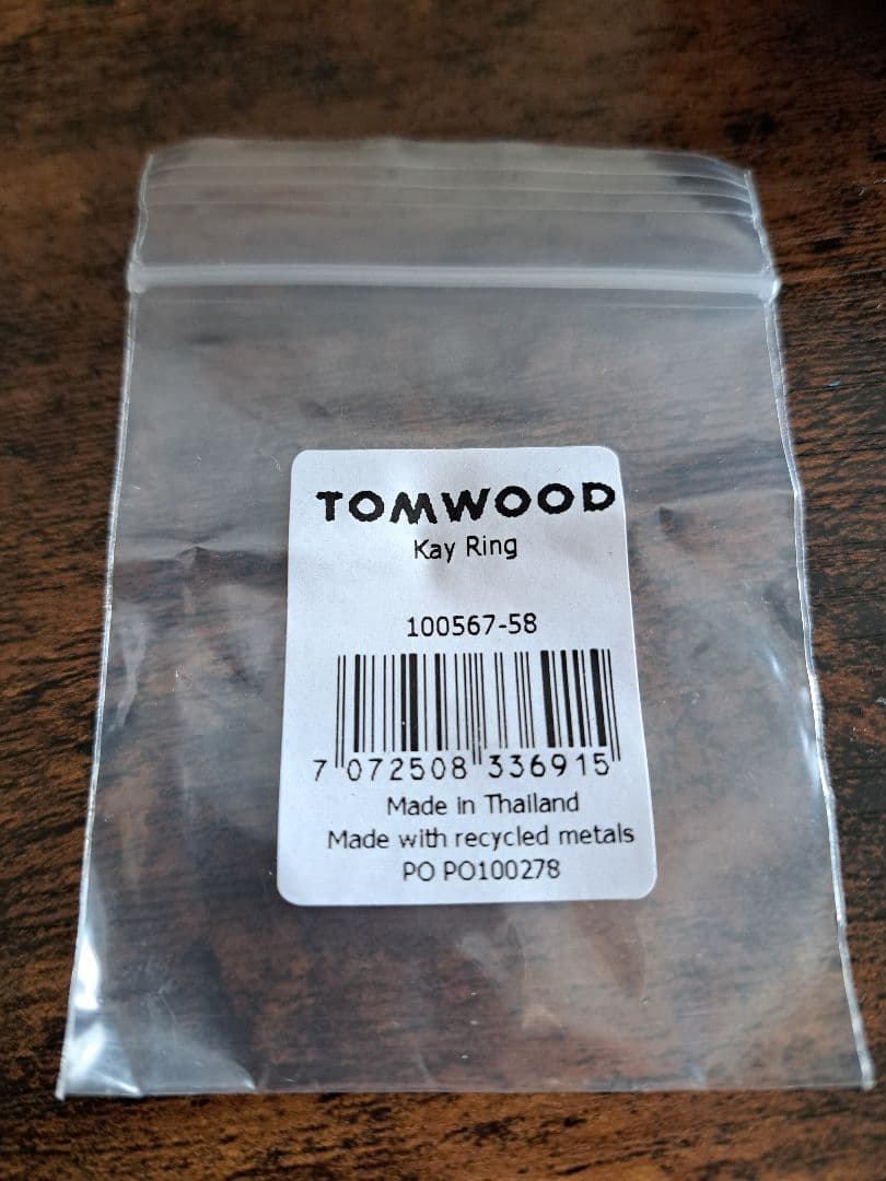 Tom Wood Kay Ring サイズ58(18号) 2025年5月購入 - メルカリ
