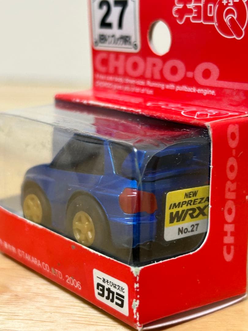 新品未開封 チョロQ No.27 NEWインプレッサWRX﻿ - メルカリ