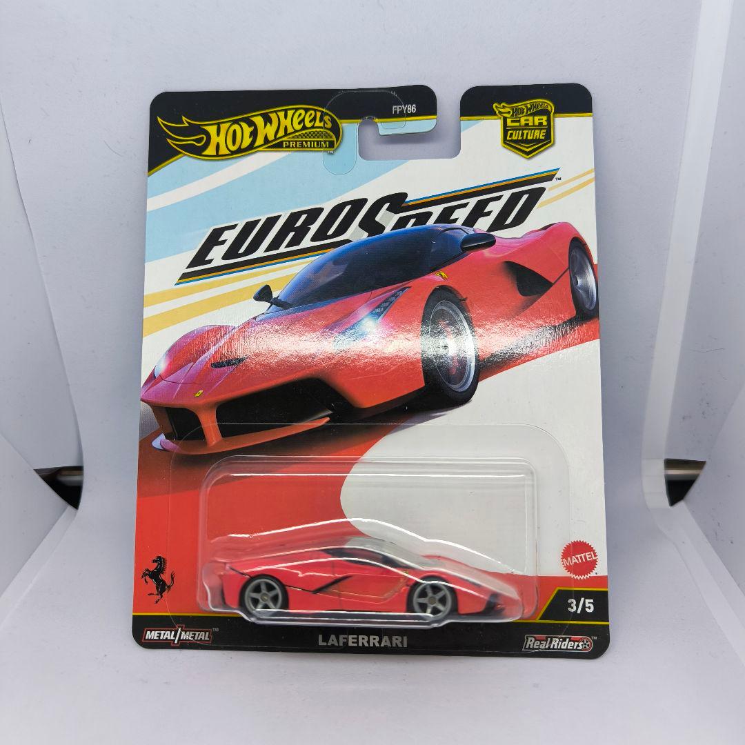 ホットウィール ユーロスピード フェラーリ ラフェラーリ - メルカリ