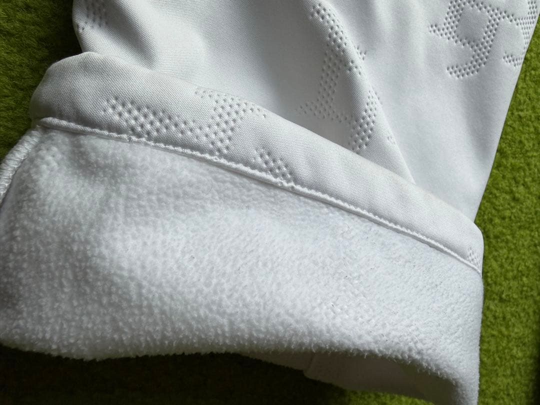 Jack Bunny!! 裏起毛 厚手 ストレッチ パンツ ホワイト JB柄入 - メルカリ