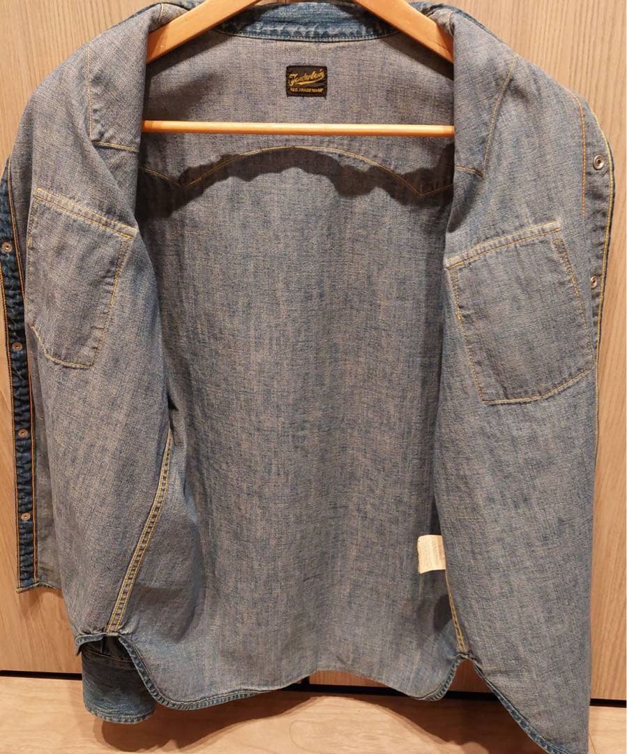 キムタク着 本店限定 TENDERLOIN テンダーロイン デニムシャツ XS