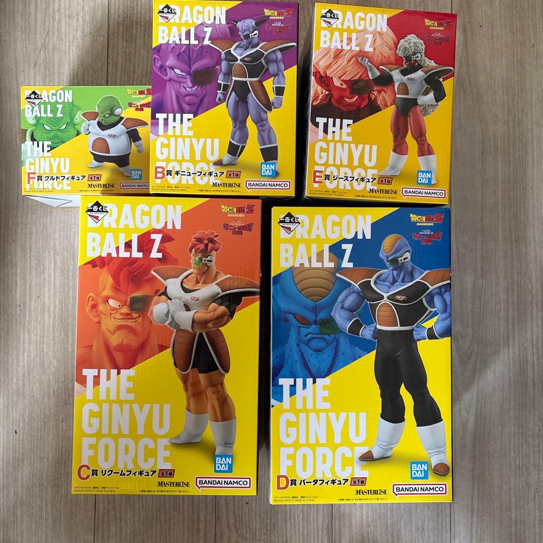 ギニュー特戦隊 一番くじ フィギュア 未開封 ドラゴンボール おたこま（お宝発見小松店）オンライン別館 / 【未開封】一番くじ