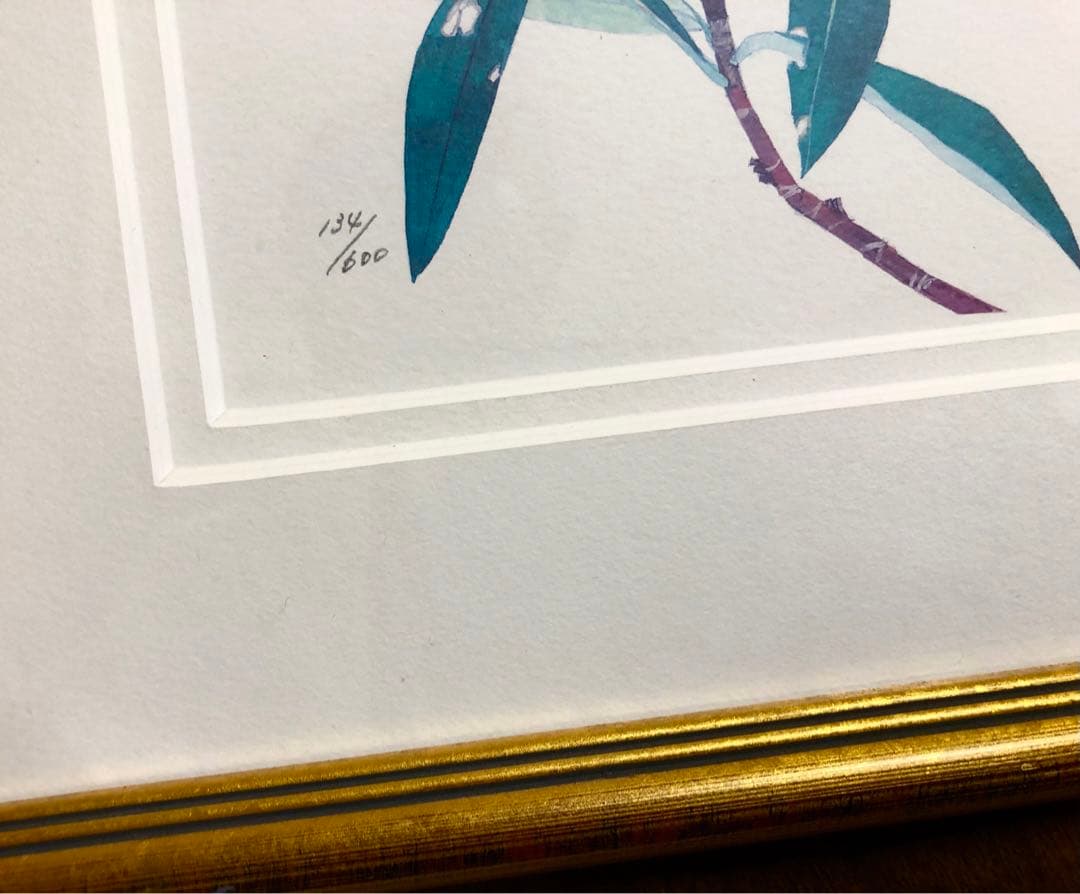 外山康雄  版画　その②  沈丁花