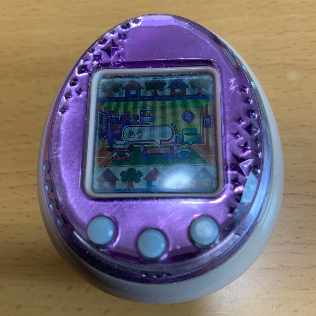 Tamagotchi iD L パープル　たまごっち　動作品 Amazon.co.jp: Tamagotchi iD パープル(たまごっち アイディー