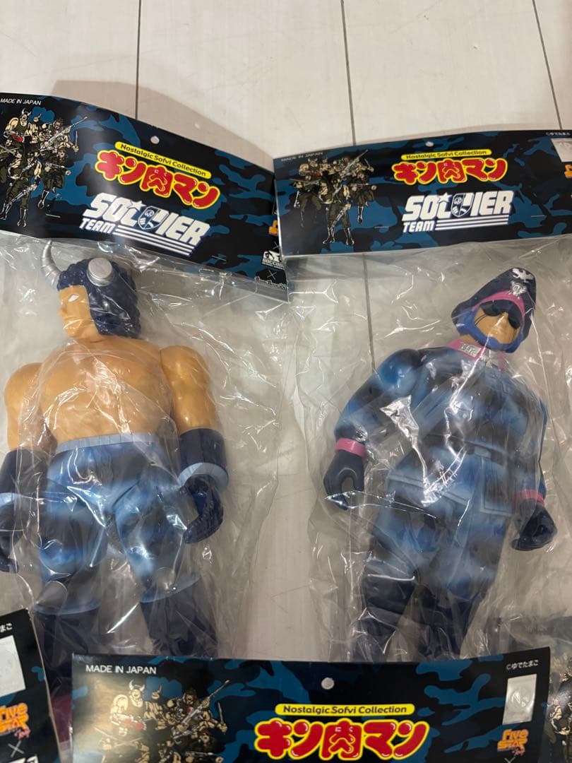 キン肉マン　ファイブスタートイ フィギュア　ソルジャー　チーム　超人血盟軍