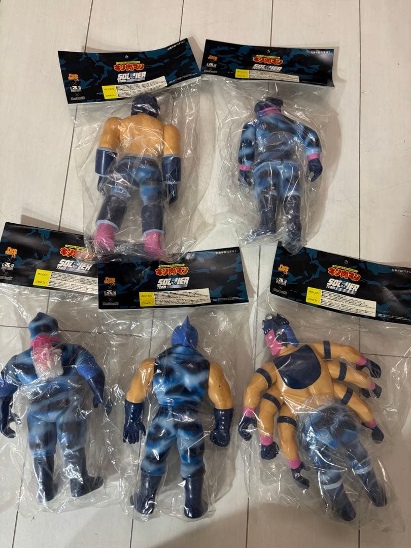 キン肉マン　ファイブスタートイ フィギュア　ソルジャー　チーム　超人血盟軍