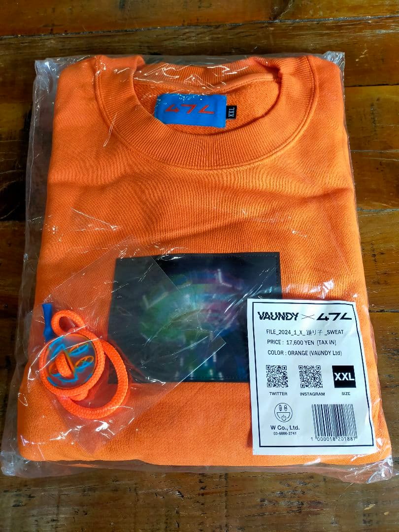 47L x Vaundy 踊り子 スウェット code47l バウンディ