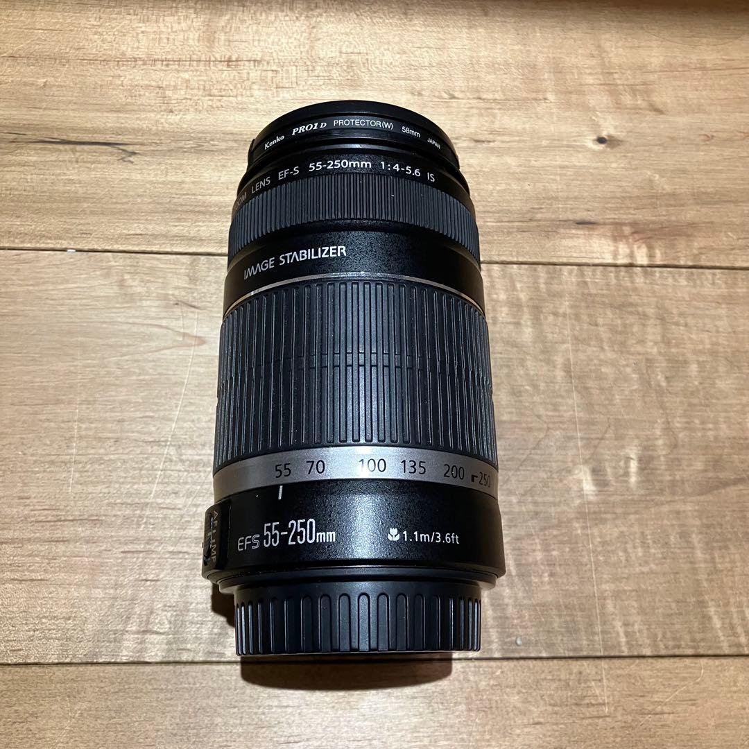 Canon EF-S 55-250mm f/4-5.6 IS ズームレンズ