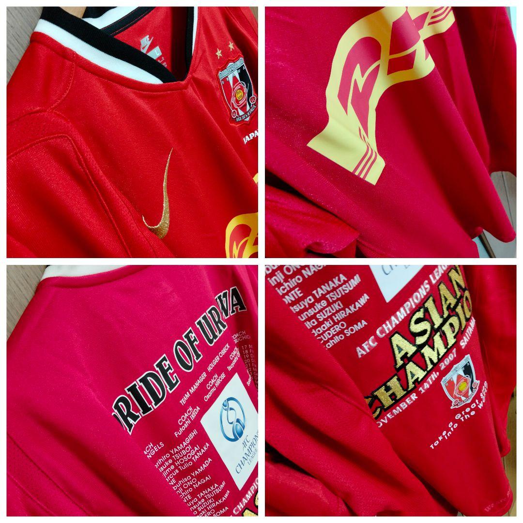 浦和レッズ 2007 ACL優勝記念 メモリアルユニフォーム 紙タグ付き