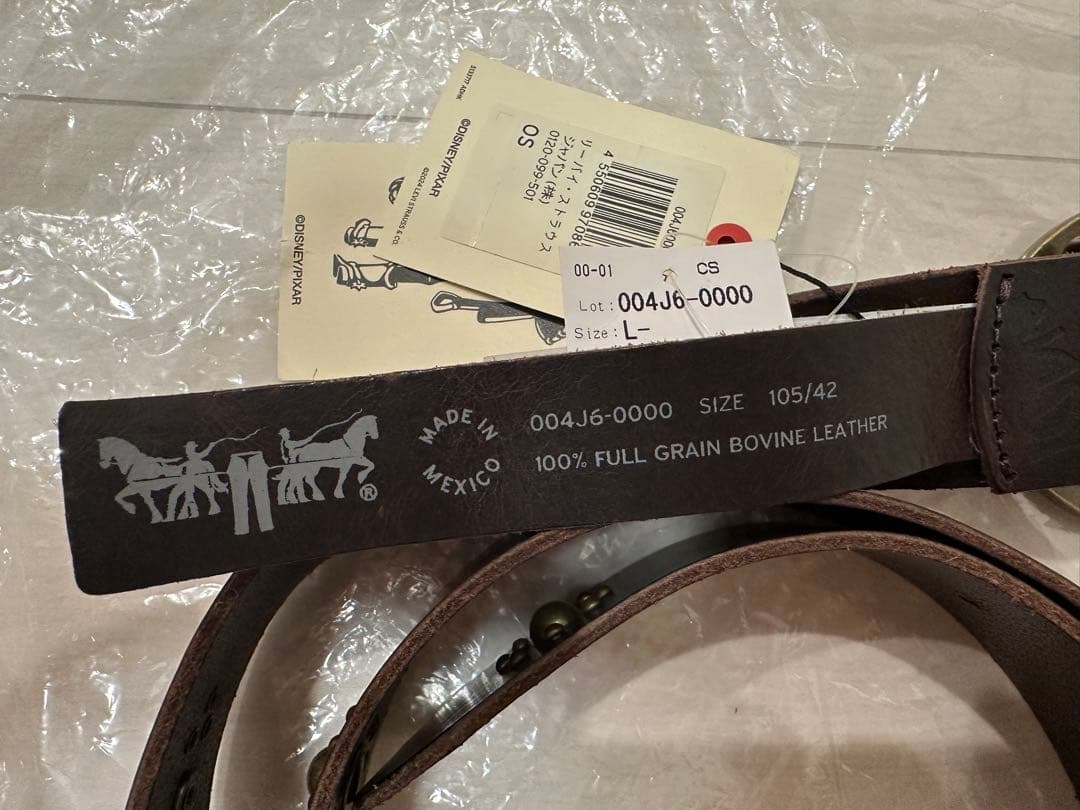 リーバイストイストーリーLEVI'S®x TOY STORY ウッディベルトL - メルカリ