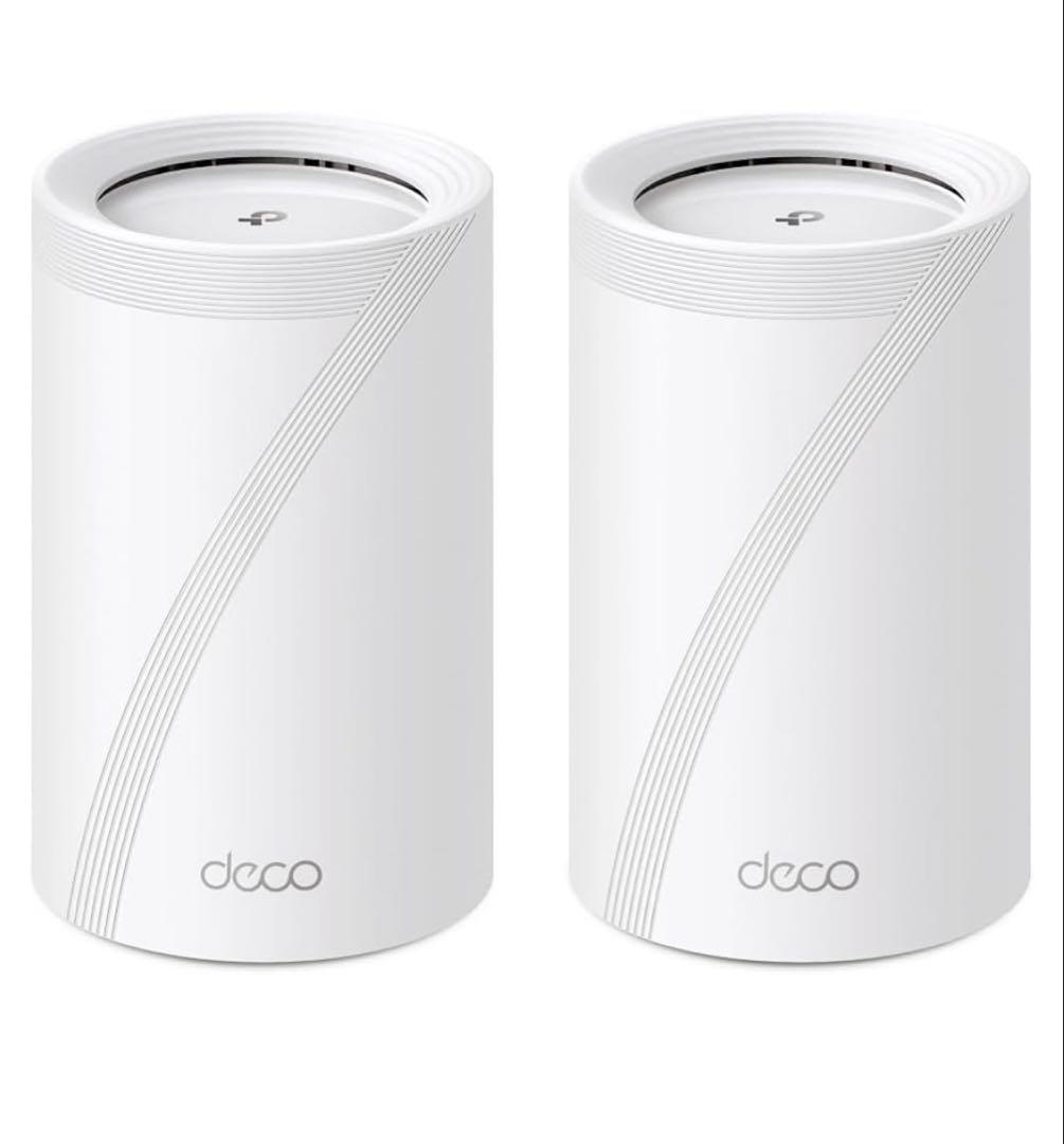 TP-Link Deco BE11000 BE65 二箇セット TP-Link BE11000 メッシュWi-Fi 7システム Deco BE65 × 2台 Deco 無線