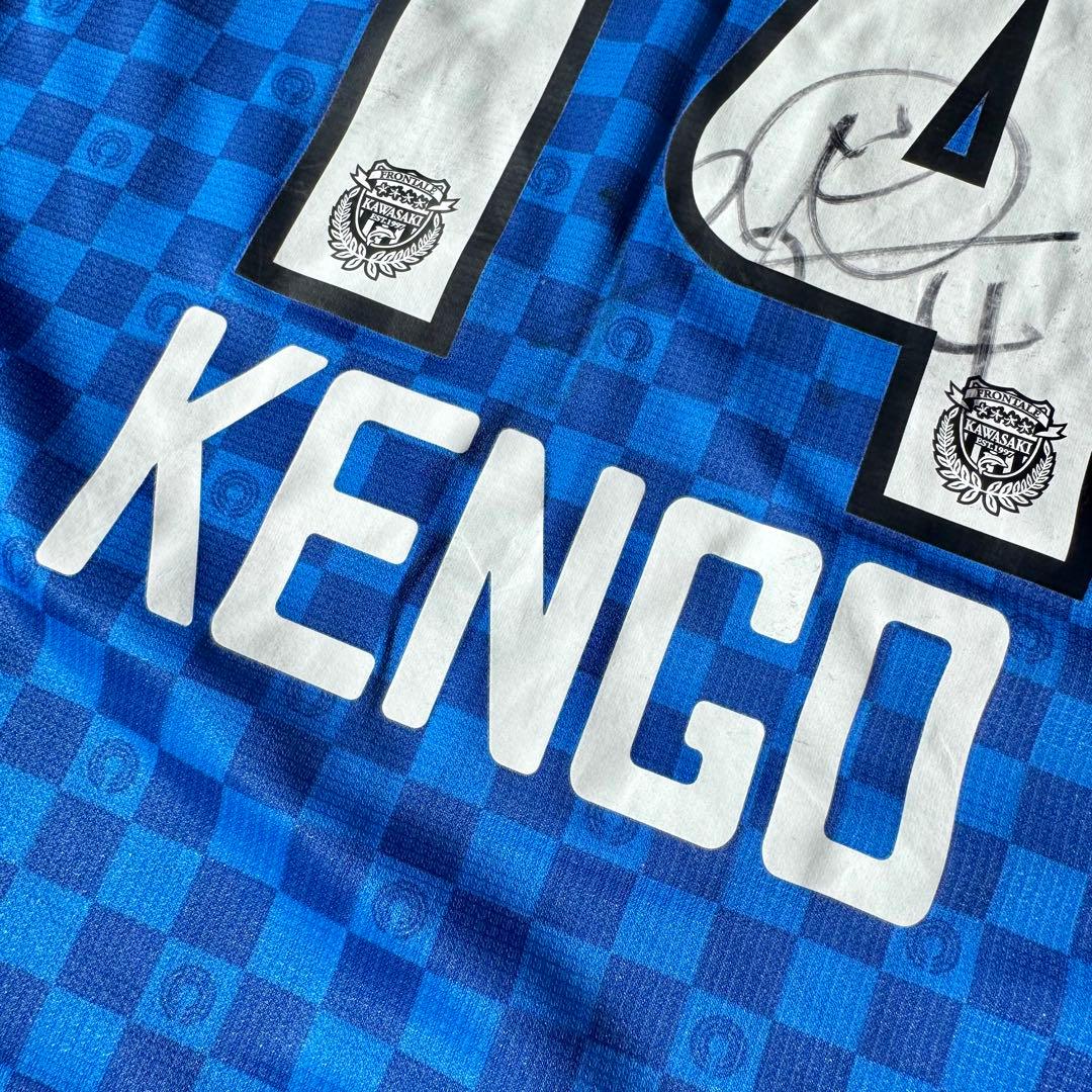 直筆サイン入り】中村憲剛 ＃14 川崎フロンターレ／リミテッドモデル