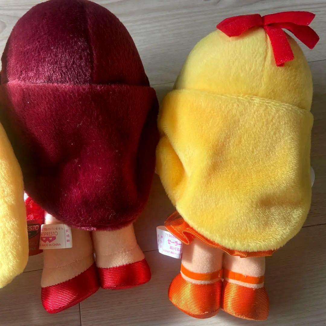 セーラームーン 10周年記念ぬいぐるみ 非売品　希少レア平成レトロ限定グッズ
