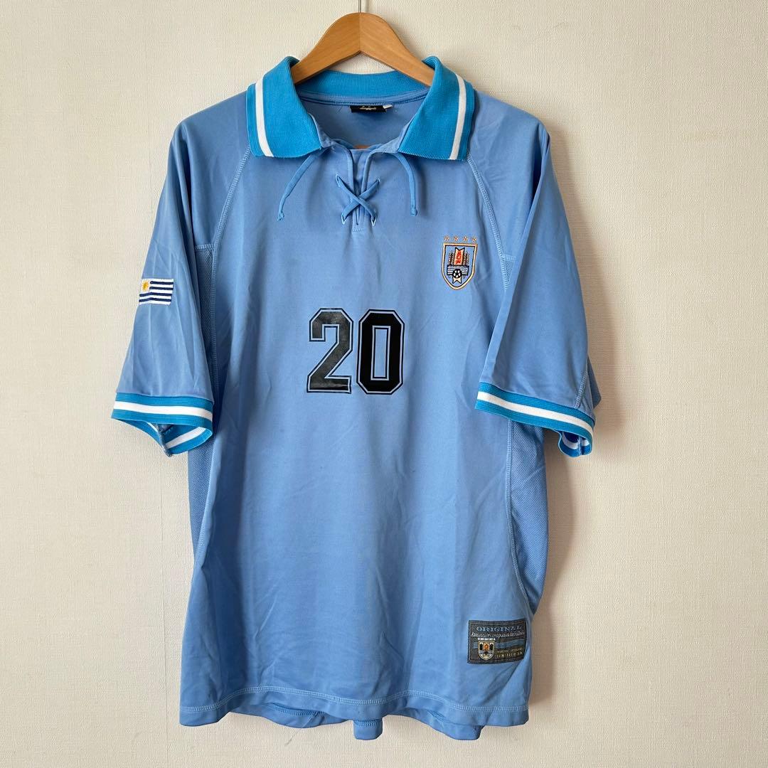 ヴィンテージユニフォーム L ウルグアイ代表 レコバ TENFIELD - メルカリ