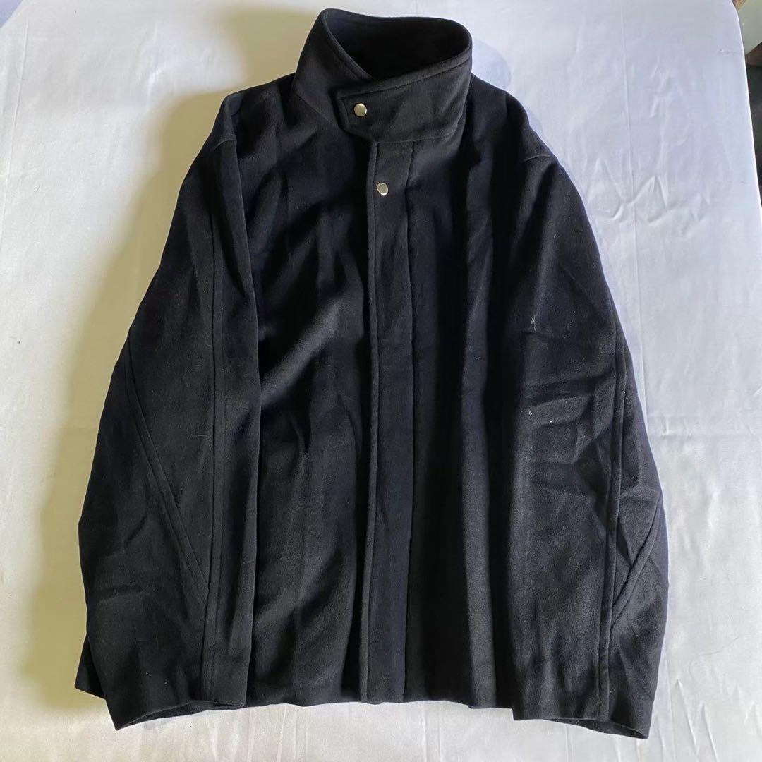 alvana ウールジャケット ジャケット ブラック alvana】DUCK WOOL SHORT JACKET / インクブラック [ALV-90141