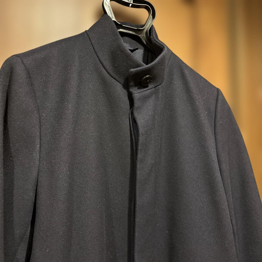 セオリー コート スタンドカラー ネイビーの通販｜thasniri.com