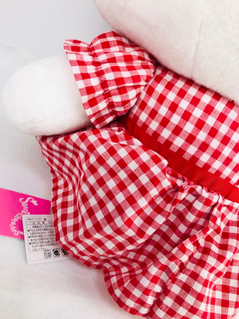 希少　特大　ハローキティ　ワンピースドレス２Ｌぬいぐるみ　サンリオ/Sanrio