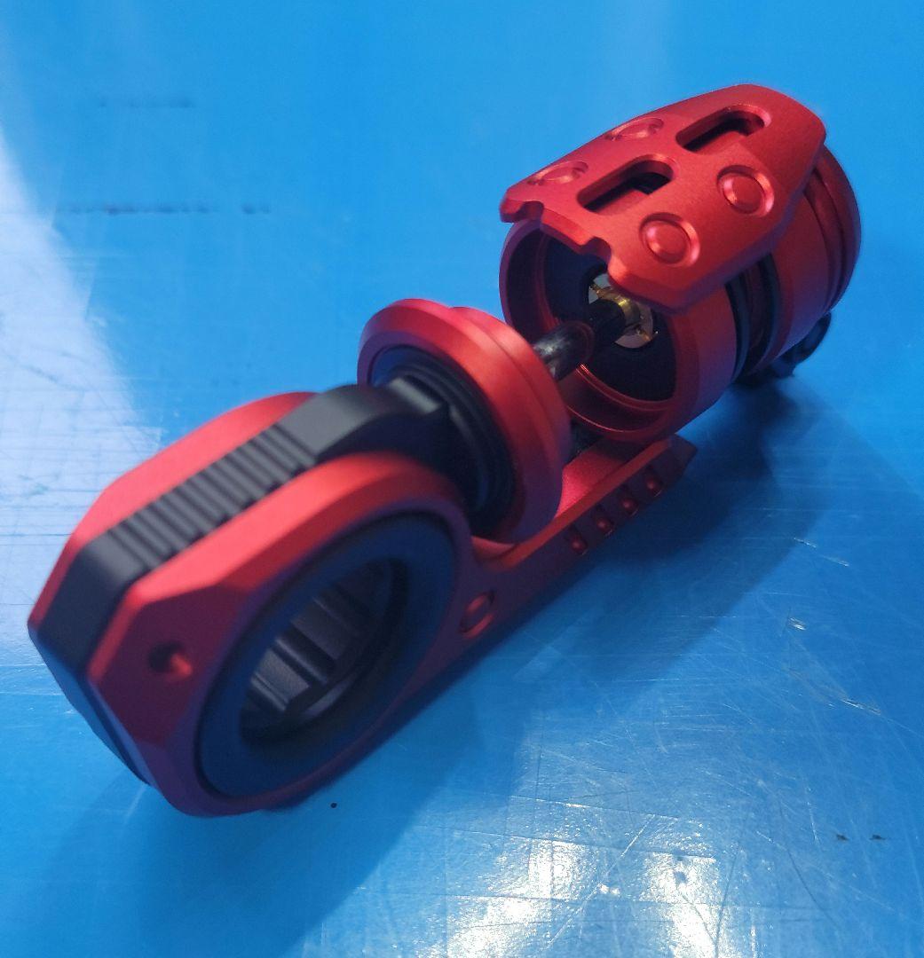 新品 GobiggeR フィジェットトイ スタングレネード 音叉内蔵 EDC 赤