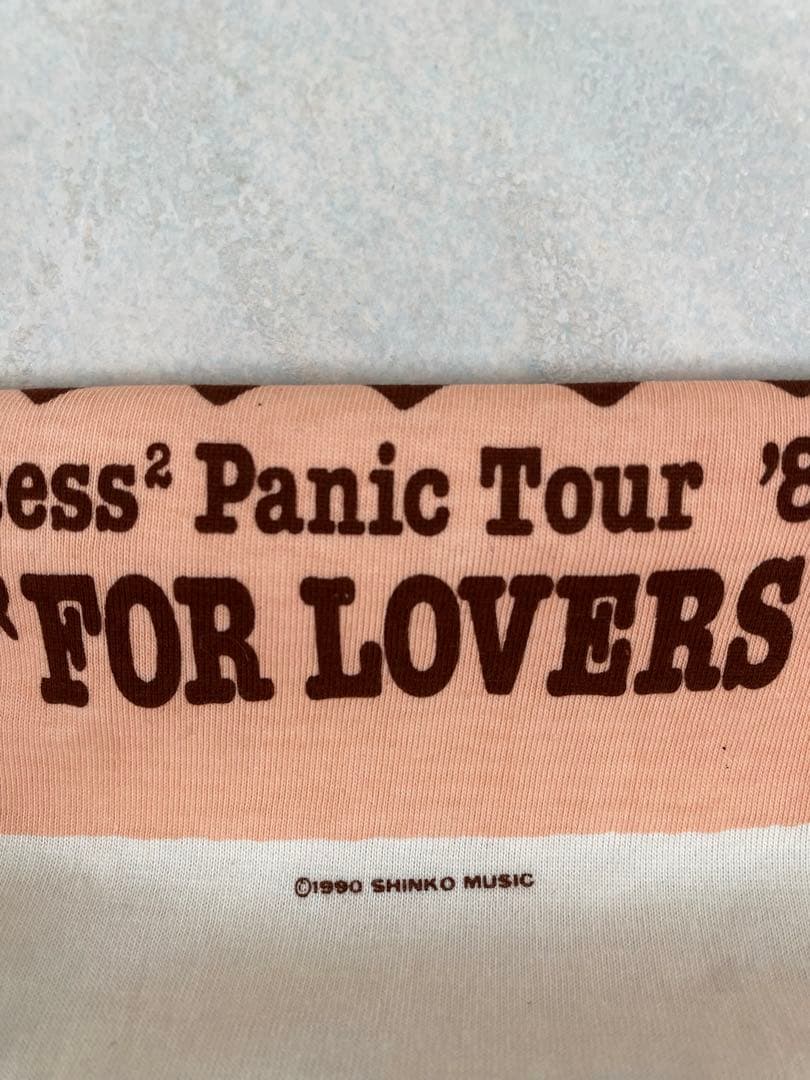 未使用品 PRINCESS PRINCESS Tour '89-'90 ロンT