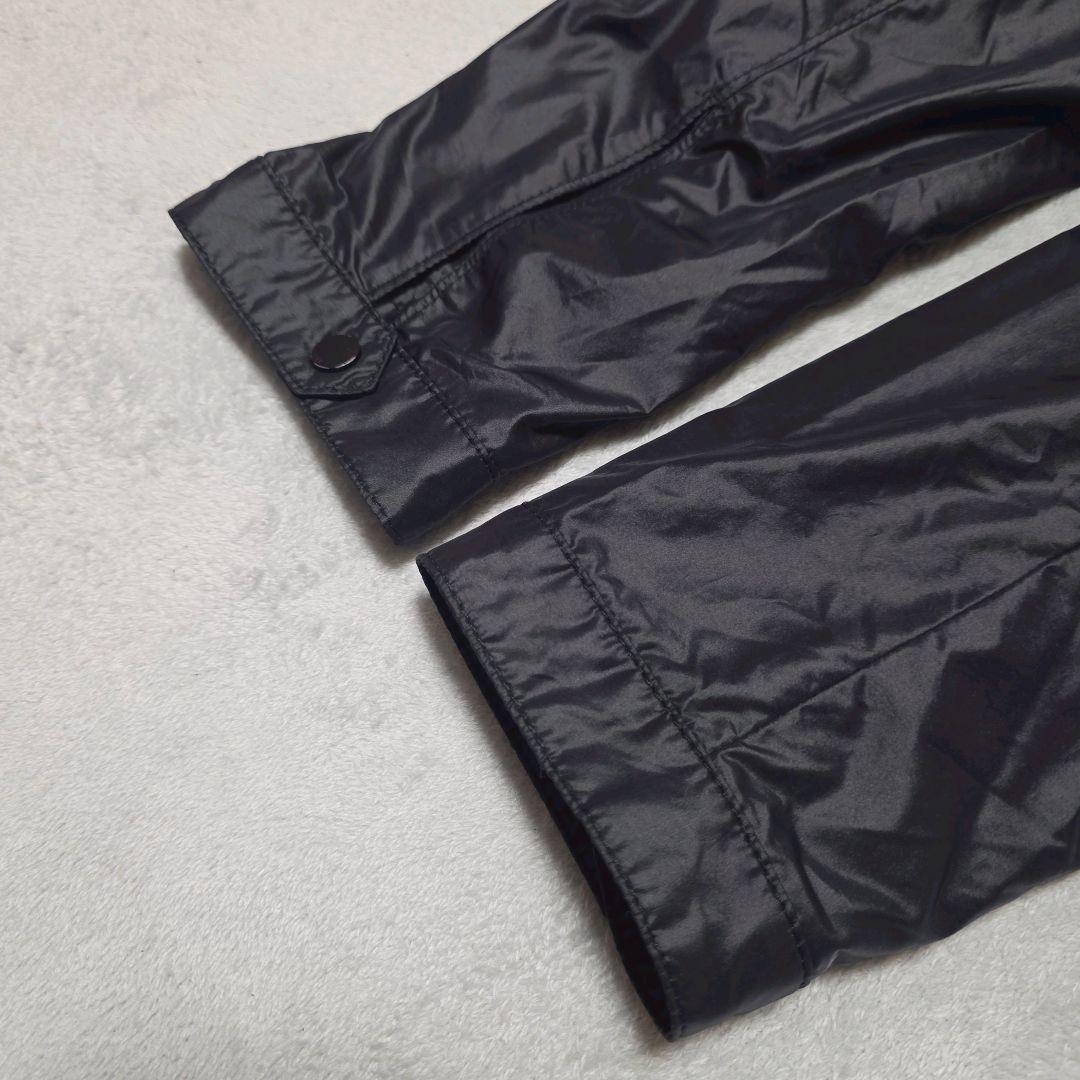 美品 ヒューゴボス ナイロン ライダース XL 赤タグ パンチング 薄手