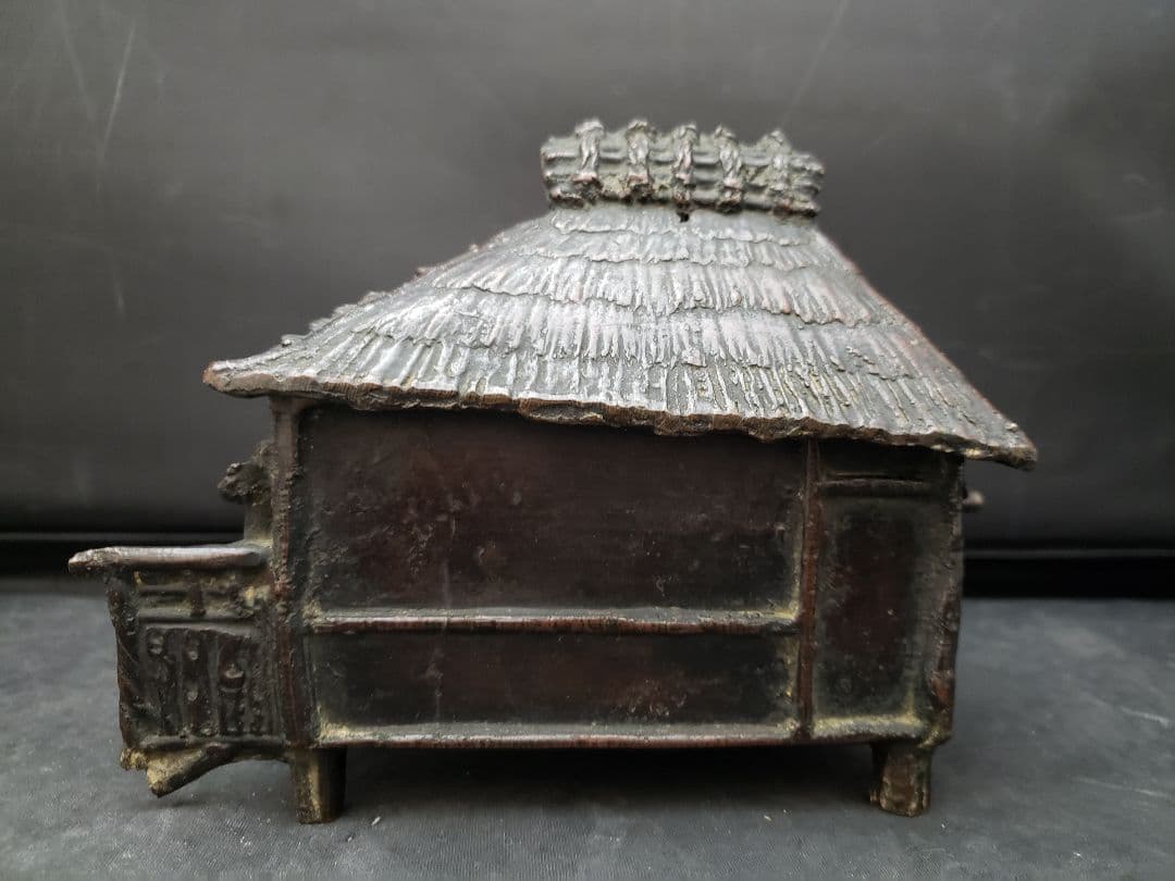 北陵庵 本間琢斎造 葛屋 香炉 金属工芸 古道具 時代物 難有 - メルカリ