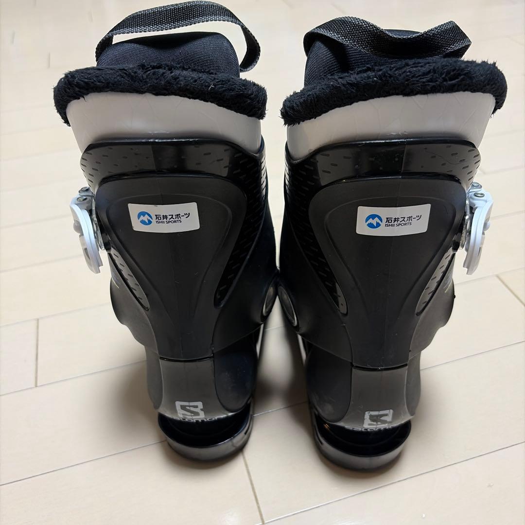 Salomon TEAM 子ども用スキーブーツ ブラック 21〜21.5cm - メルカリ