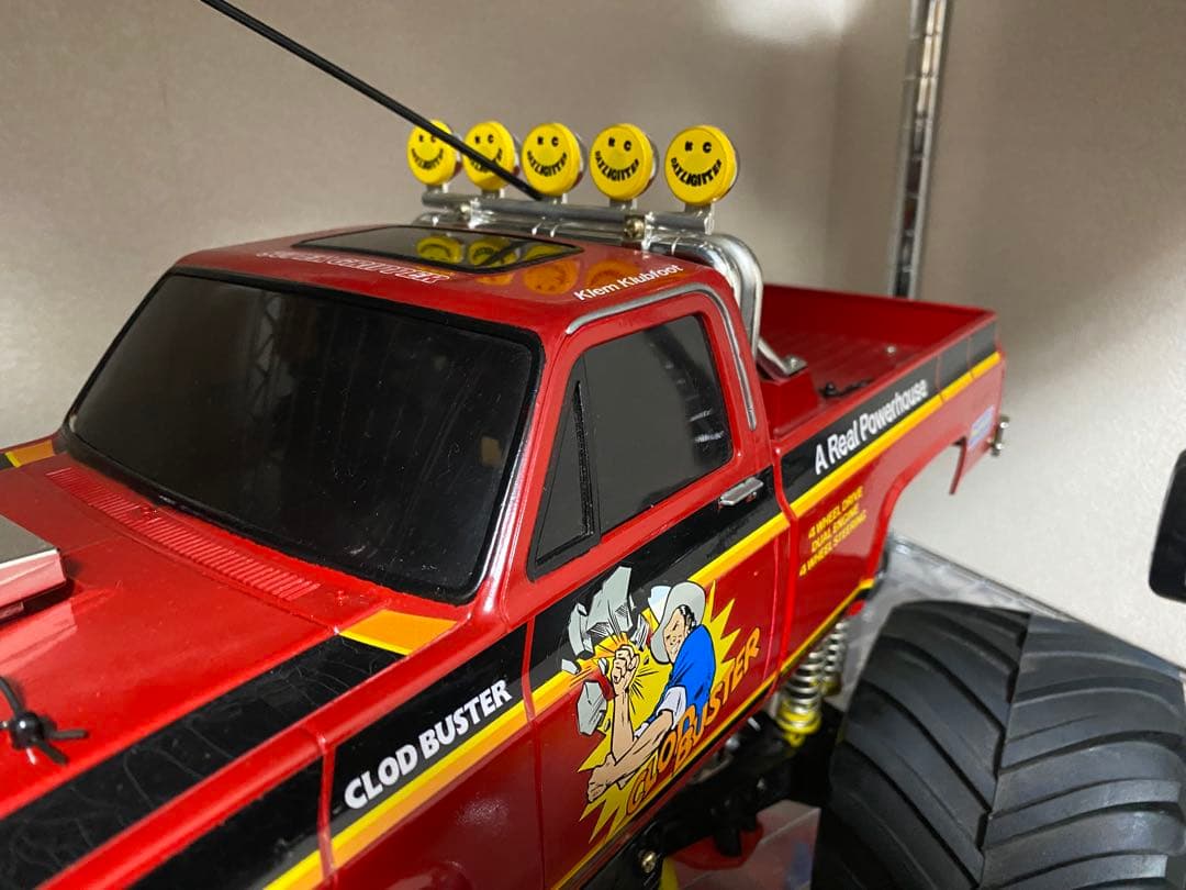当時物　タミヤ　クラッドバスター　カスタム　フタバ製　プロポ　メカ付き