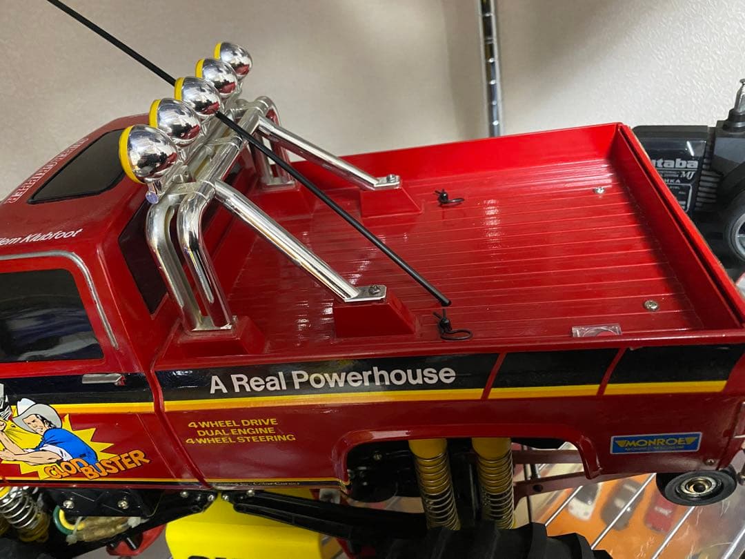 当時物　タミヤ　クラッドバスター　カスタム　フタバ製　プロポ　メカ付き