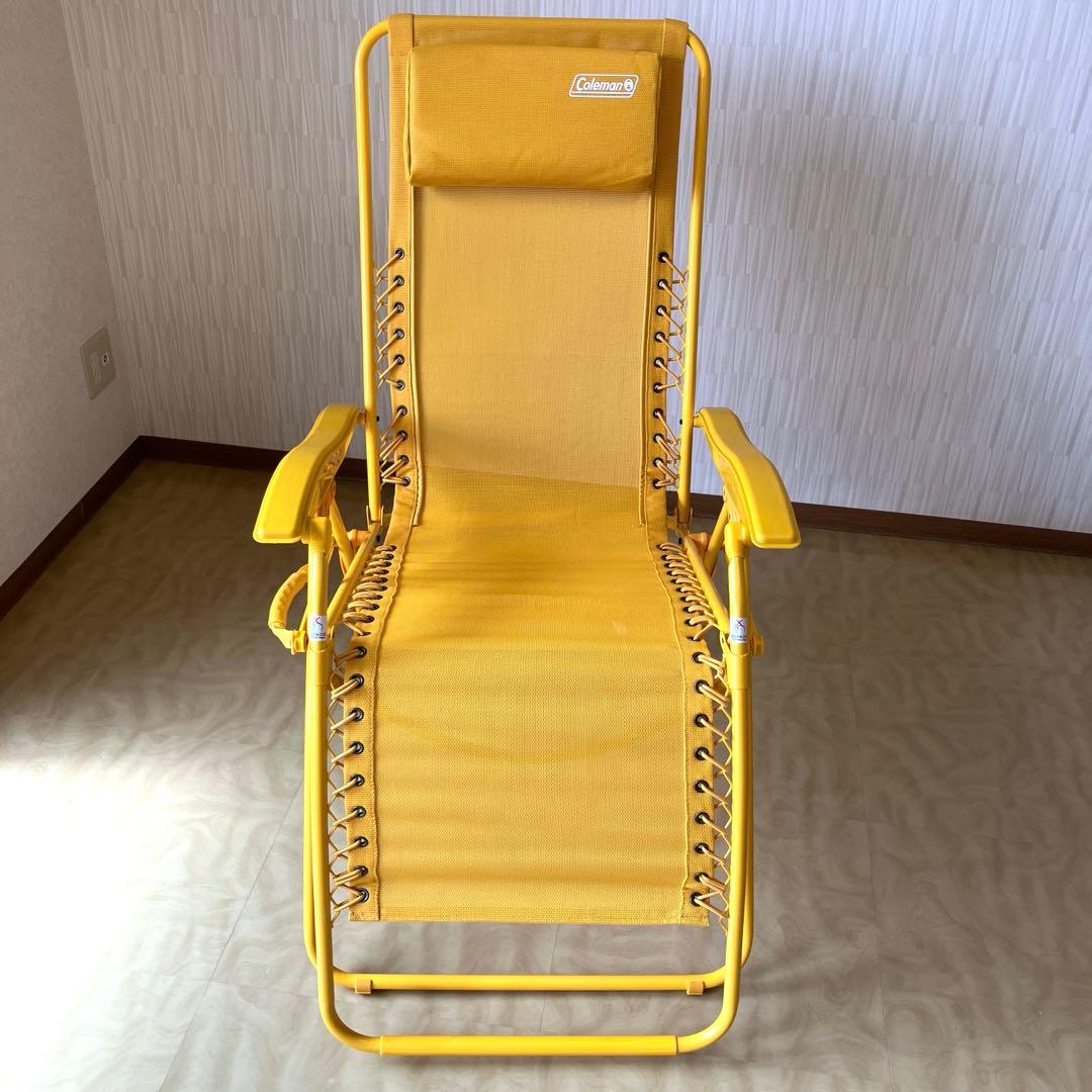 インフィニティチェア コールマン Coleman Amazon限定イエロー - メルカリ