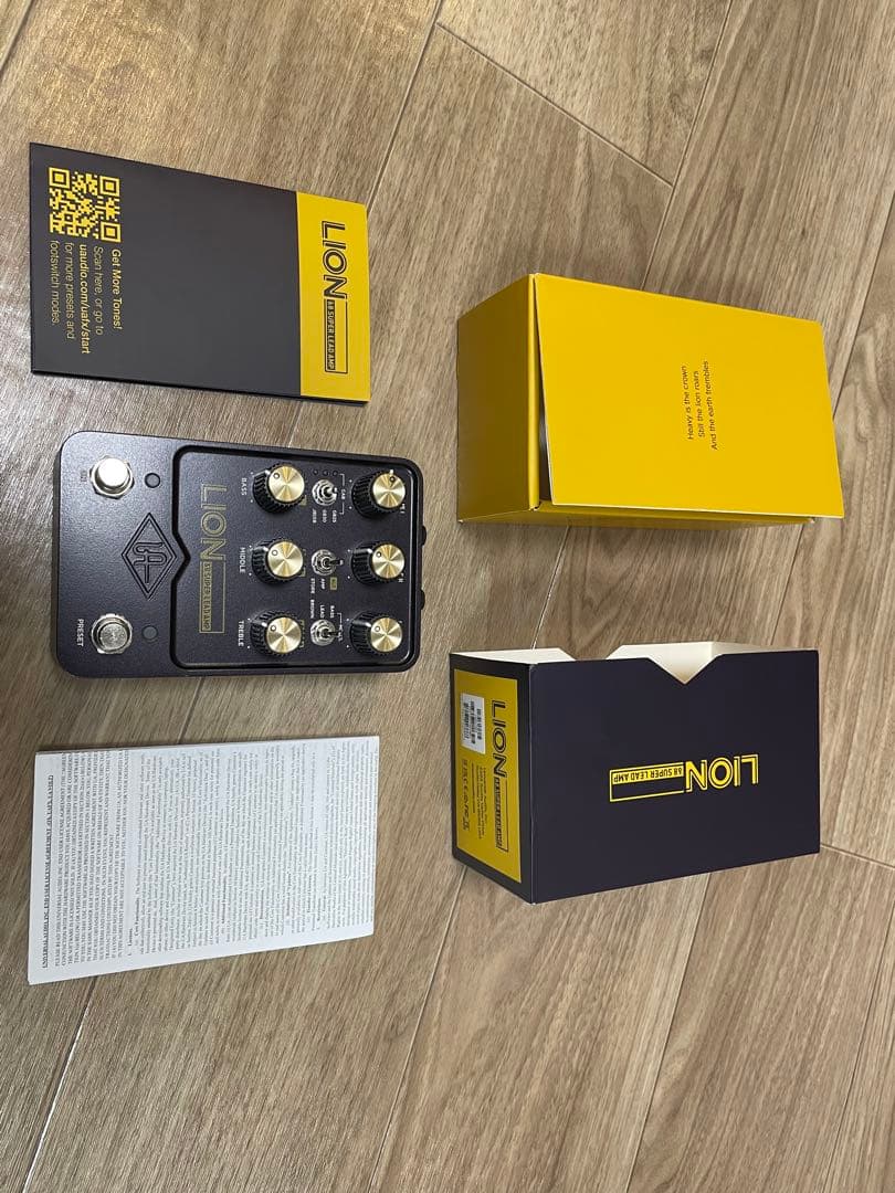 UAFX LION 68 SUPER LEAD AMP ギターエフェクター Amazon.co.jp: UNIVERSAL AUDIO UAFX Lion '68 Super Lead Amp UAFX