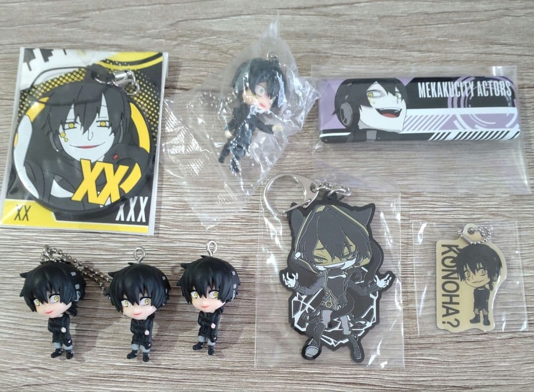 カゲプロ カゲロウプロジェクト 黒コノハ ロング缶バッジ dazeアクキー