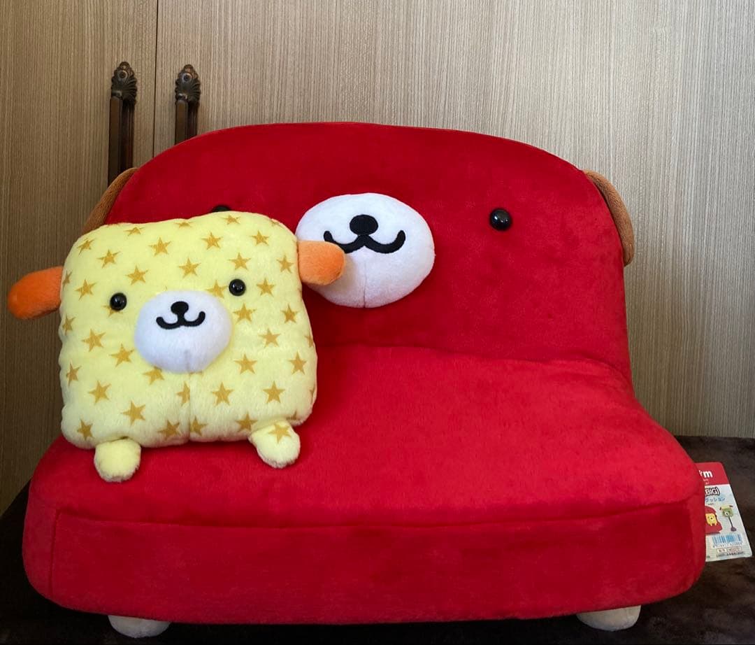 サンエックスWanroomワンルーム イヌソファ&ワンクッションBIGぬいぐるみ