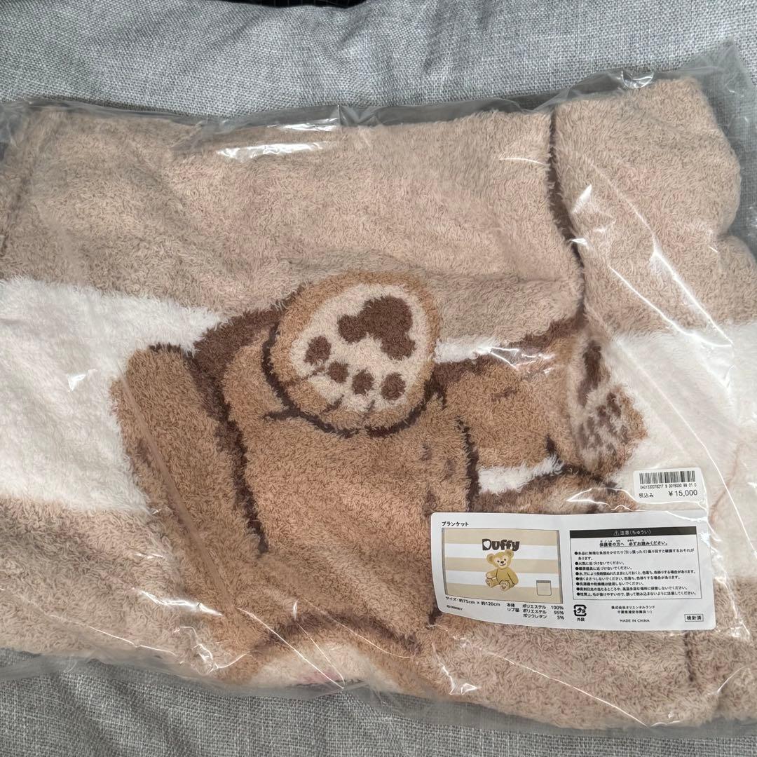 【新品未使用】ディズニー　ダッフィー ジェラピケ　ブランケット　ジェラートピケ