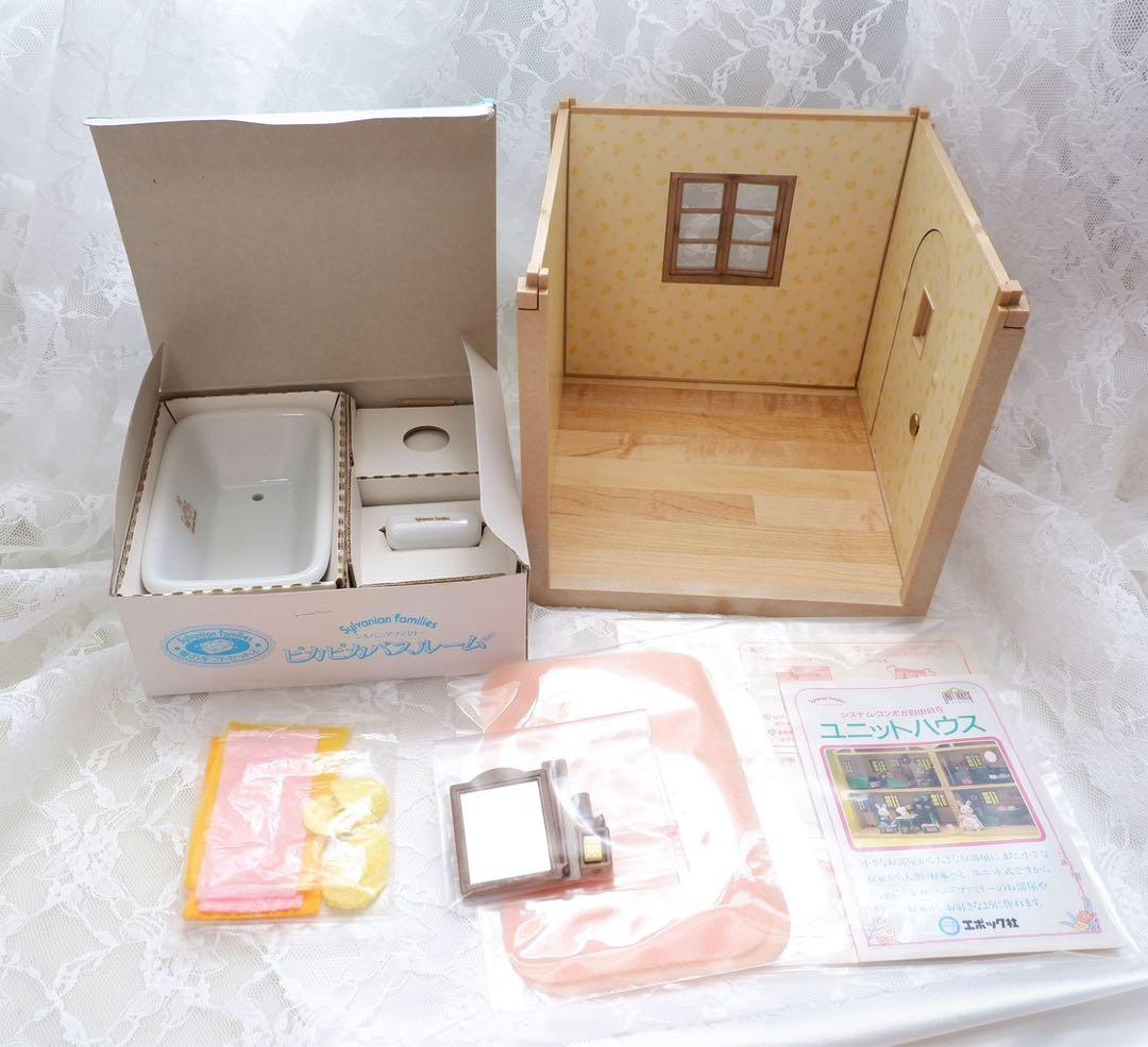 【希少】シルバニアファミリー⭐️ピカピカバスルーム⭐️