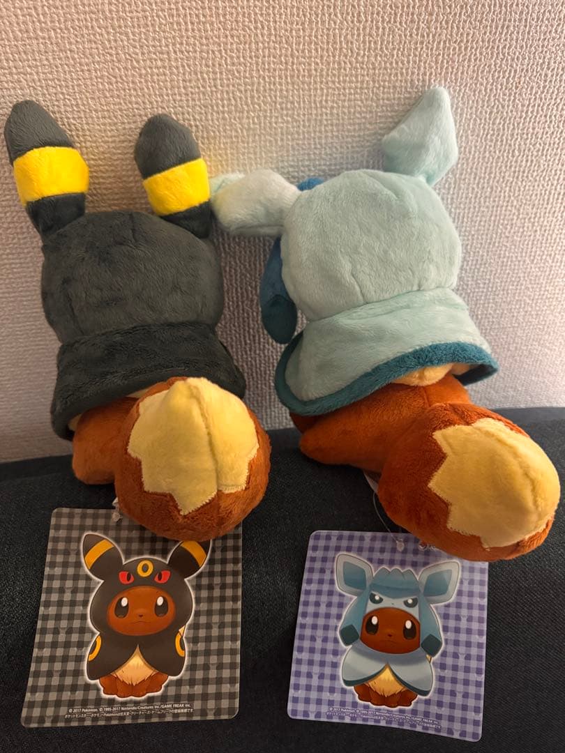 新品) イーブイ ポンチョ ブラッキー グレイシア マスコット ポケモン